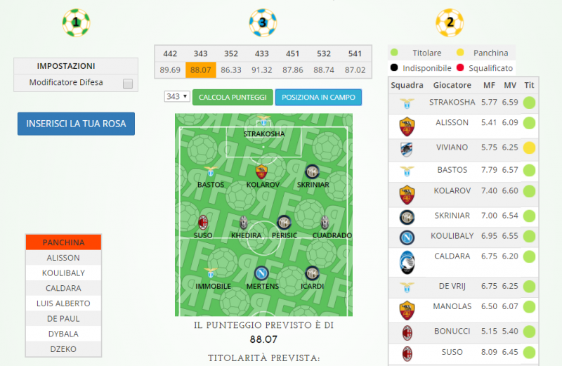 SCARICA FANTACALCIO
